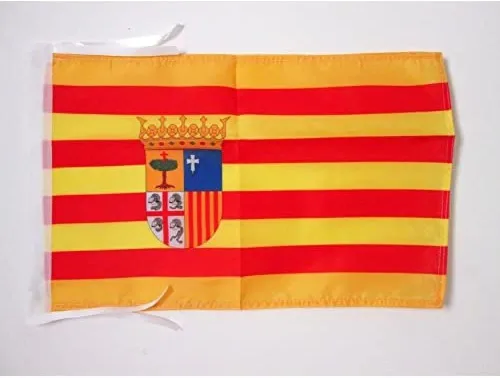 Miniatura 746 de Bandera de México AZ FLAG, 45.7 x 30.5 cm, con cordones - Pequeñas banderas mexicanas de 30 x 45 cm - Bandera de 45.7 x 30.5 cm