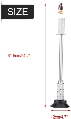 Miniatura 5 de Extractor de abolladuras de succión de aire neumático Martillo deslizante al vacío Extractor de abolladuras de cuerpo automático Herramienta