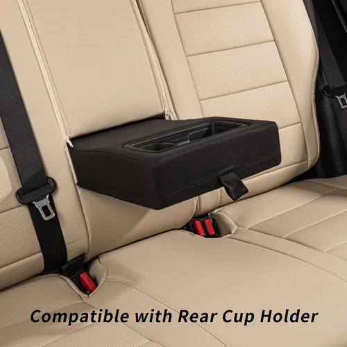 Miniatura 6 de coverdream Corolla Cross - Fundas de asiento de cuero para Toyota Corolla Cross Hybrid 2023-2026 (S,SE, XSE, Nightshade) SUV, protector de asiento