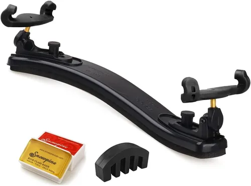 Miniatura 9 de NANYI – Reposa-hombros plegable y ajustable para violín tamaño 4/4 y 3/4, tipo universal, piezas de violín suaves, seguras, fáciles de usar, esponja