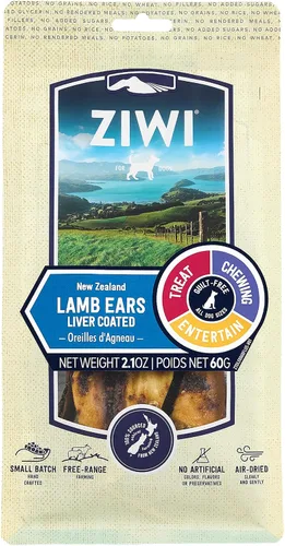 Miniatura 9 de ZIWI Masticables y golosinas para perros – Tráquea de cordero – Todo natural, secado al aire, proteína única, sin granos, golosina de alto valor