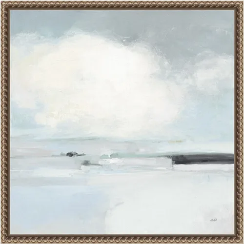 Amanti Art Lienzo enmarcado para pared, 16 x 16 pulgadas, horizonte neutro I de Julia Purinton, lienzo enmarcado para pared, obras de arte
