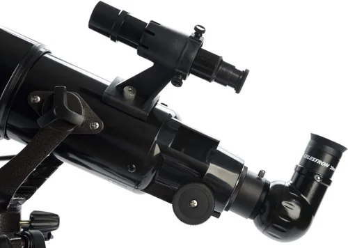 Miniatura 7 de Celestron - Telescopio PowerSeeker 80AZS - Telescopio manual Alt-Azimuth para principiantes - Compacto y portátil - Paquete de software