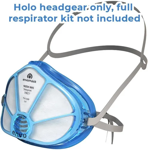 Miniatura 2 de Casco de repuesto compatible con respiradores Envo, cómodo de llevar durante todo el día y ajuste seguro