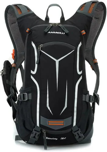 Miniatura 14 de Mochila de ciclismo al aire libre, 18L, color negro