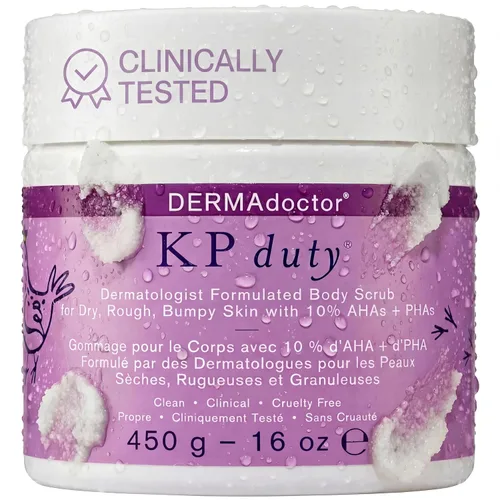 Miniatura 13 de DERMAdoctor KP - Kit de exfoliante corporal y loción para eliminar protuberancias, formulado por dermatólogos Tratamiento para la queratosis
