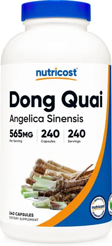 Miniatura 7 de Nutricost Dong Quai 565mg, 240 Cápsulas (2 Botellas)