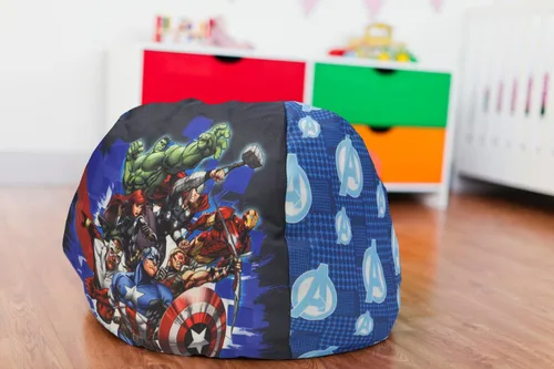 Miniatura 2 de Marvel Avengers - Puf de nailon para niños pequeños, 18 pulgadas