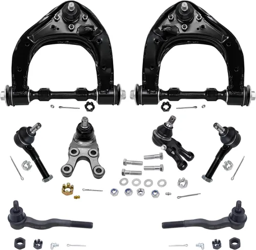 Miniatura 211 de Detroit Axle - Kit de brazos de control de extremo delantero de 8 piezas para Dodge Dakota 00-04, Durango 00-03, 4 brazos de control superior e