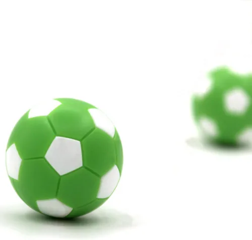 Miniatura 5 de PGYUD - Pelotas de fútbol de mesa de 1.42 pulgadas (1.417 in), paquete de 12 pelotas de repuesto de futbolín, multicolor para mesas estándar