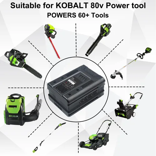 Miniatura 5 de DTK Batería de repuesto para batería Kobalt 80V 2800mAh KB2580-06 KB680-06 KB580-06 KB280-06 KB280-06 Baterías inalámbricas de iones de litio