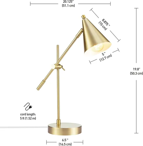 Miniatura 6 de Globe Electric Pratt Lámpara de escritorio