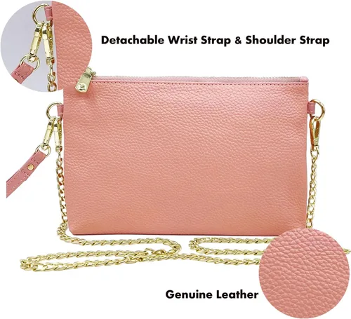 Miniatura 4 de Beurlike Monederos de paja para mujer, cartera de muñeca de playa, pequeña bolsa cruzada para niñas
