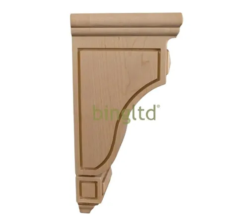 Miniatura 3 de BingLTD - Soporte tradicional de arce macizo de 14" Corbel - 1 PC (C-PM6-MAPLE)