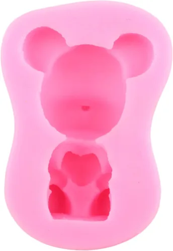 Miniatura 8 de Moldes de fondant para el día de San Valentín, moldes de fondant de boda, moldes de oso corazón, labios, rosa, caramelo, caramelo, molde de silicona
