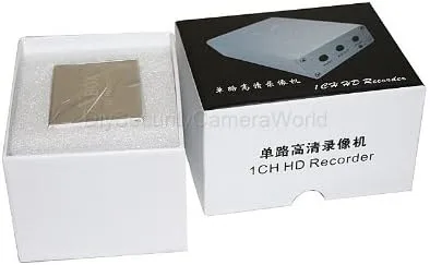 Miniatura 5 de Mini HD 1 canal Super-Smart Mini DVR, tarjeta SD de la ayuda, compresión video H.264/H.265 en tiempo real