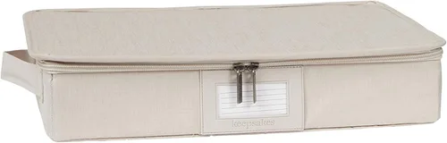 Miniatura 38 de Covermates Keepsakes - Juego de cajas de almacenamiento con cierre de cremallera, paquete de 3 cubos organizadores de poliéster resistente, diseño