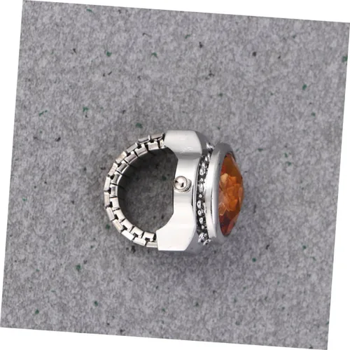Miniatura 3 de ERINGOGO 2 unids reloj para hombre reloj mujer reloj hombre anillo reloj