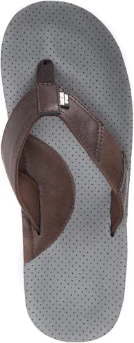 Miniatura 5 de MUK LUKS Chanclas Mason para hombre, color marrón