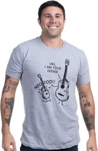 Miniatura 2 de Uke, I am Your Father Camiseta divertida de ukelele Musician Saying, camiseta de guitarra y música de juego de palabras para hombre
