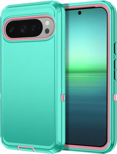 Miniatura 14 de I-HONVA Funda para Google Pixel 7 a Prueba de Golpes/Polvo/Caídas de 3 Capas con Protección Completa del Cuerpo [Sin Protector de Pantalla] Funda