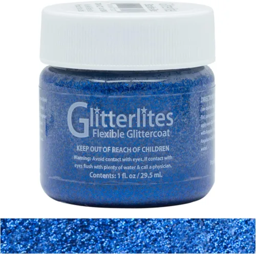 Miniatura 2 de Pinturas para cuero de Angelus Azul Starlite