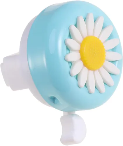 Miniatura 3 de Wakauto 1 campana de bicicleta de hierro fuerte seguro patrón de crisantemo lindo anillo de bicicleta Bell accesorio de bicicleta para niños niños 1