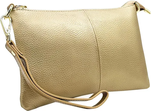 Miniatura 2 de Beurlike Cartera de cuero para mujer, bolso cruzado pequeño para teléfono
