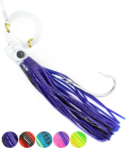 BLUEWING Señuelo de Curricán para Pesca Mayor de 6 pulgadas/9 pulgadas/11 pulgadas/12 pulgadas/14 pulgadas/15 pulgadas/20 pulgadas, Aparejos de Agua