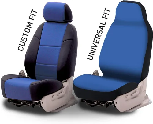 Miniatura 7 de Coverking Funda de asiento de banco delantero sólido de ajuste personalizado para modelos seleccionados de la serie F de Ford - taladro de Cachemir