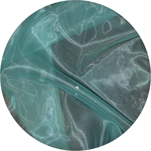 Miniatura 5 de New Star Fabrics Tela de organza transparente Aqua – 10 yardas – Sedosa, brillante, perfecta para vestidos de novia, manualidades, decoración
