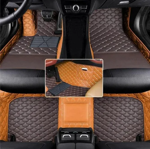Miniatura 12 de Alfombrillas de cuero completas a medida para auto - Mejora el interior de tu vehículo con forros de piso específicos para vehículos - Perfectas