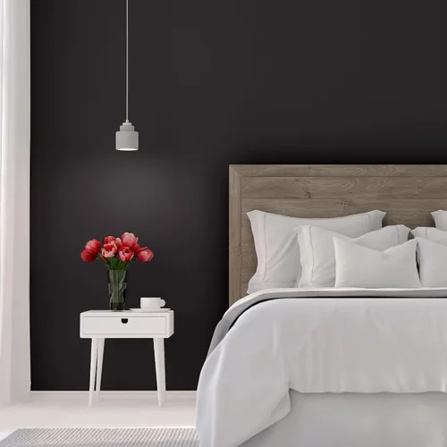 Miniatura 4 de Rust-Oleum 380228 Black Sure Color - Pintura interior + imprimación, semi-brillante, 1 galón