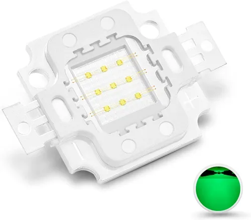Miniatura 25 de CHANZON Foco LED de alta potencia de 10W con chip infrarrojo (IR 850nm / Entrada 900mA / DC 5V - 6V / 10 vatios) SMD COB Diodo emisor de luz para O)