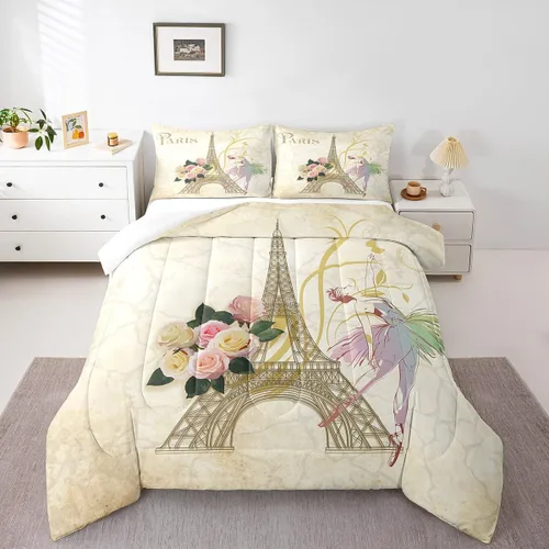 Miniatura 38 de Juego de edredón de San Valentín para parejas, juegos de ropa de cama rojo y blanco para niños, niñas, adolescentes, con texto en inglés "I Love