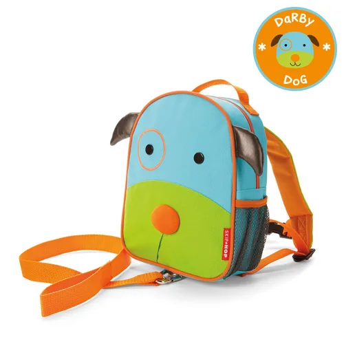 Miniatura 4 de Skip Hop Zoo, Mochila de seguridad con arnés de Darby Dog para niños pequeños