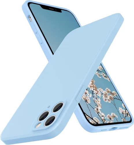 Miniatura 27 de SURPHY Funda de diseño para iPhone 11 Pro Max con protección para cámara, diseño de borde recto, silicona líquida delgada, piedra