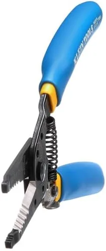 Miniatura 13 de Klein Tools 80121 Juego de alicates pelacables con pelacables, fabricado en Estados Unidos, alicates Lineman y cortadores diagonales, 3 piezas