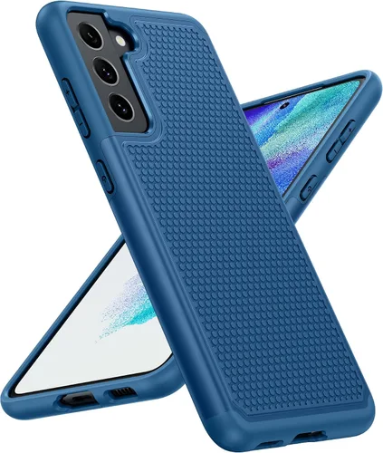Miniatura 15 de Funda para Galaxy S21 FE 5G: Funda para teléfono S21 FE Samsung Cubierta protectora de doble capa de servicio pesado rugosa resistente a prueba