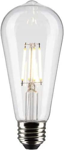 Miniatura 2 de Satco 6Pk 5w ST19 LED 2700K base media regulable - 40w equiv