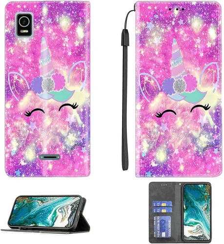 Miniatura 322 de Funda para Moto One Zoom compatible con Motorola One Zoom Phone Case Flip Stand Cover Magnetic Close YHD