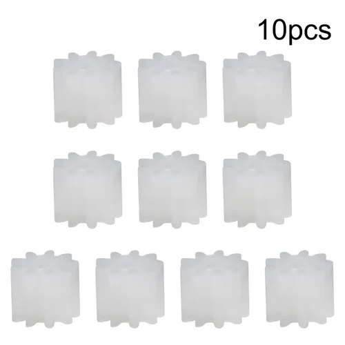 Miniatura 2 de Othmro Engranajes de plástico 9 dientes modelo 092A engranaje de reducción engranajes de gusano de plástico para RC coche robot motor 2A 9 dientes