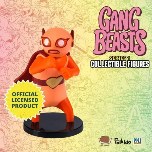Miniatura 7 de Figuras de acción de Gang Beasts Paquete de cinco Figuras de 2.5 pulgadas para niños. Juguetes de superhéroe para niños y niñas. Colecciona 16