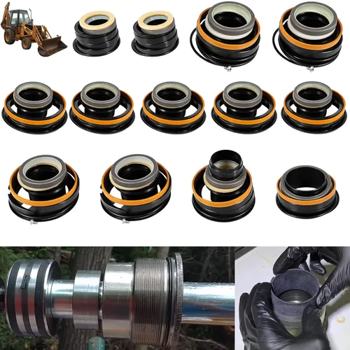 Kit de sello de máquina completa para caja 580E 580SE 580SD, Boakhoe cargador cubo cilindros hidráulicos kit de sello de repuesto G109456*2+G109417*