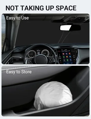 Miniatura 644 de Proadsy Parasol plegable para parabrisas delantero 2026, ajuste personalizado, accesorios para CRV SUV LX EX EX-L EX-L Navi Touring 2017-2022