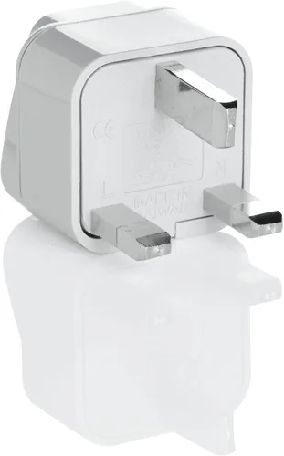 Conair Adaptador vPlug con conexión a tierra de viaje, adaptadores de enchufe universales para viajes en todo el mundo por Travel Smart (India, Hong