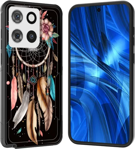 Miniatura 221 de Funda para Moto G 5G 2023, [probada en caídas de grado militar], resistente, resistente, resistente, a prueba de golpes, funda protectora