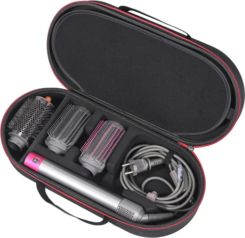 Miniatura 10 de RLSOCO Estuche Rígido para Dyson Airwrap Complete Long/Complete Styler HS08 HS05 HS01, NO para Dyson Airwrap i.d. - Se ajusta a 4 piezas de barriles