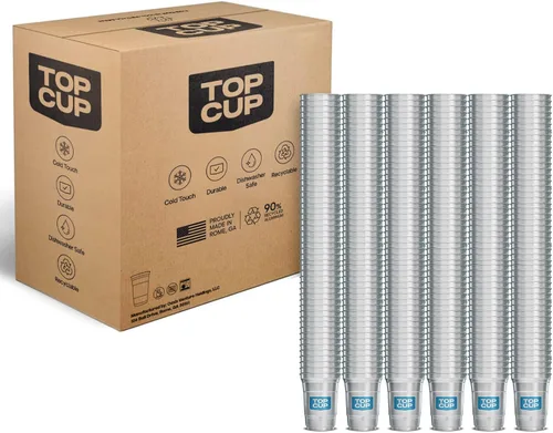 Miniatura 26 de Top Cup by Ball – 9 onzas, 50 unidades, vasos de fiesta de aluminio reutilizables Retención en frío, reciclable, fabricado en Estados Unidos