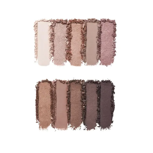 Miniatura 2 de e.l.f. Paleta de Sombras de Ojos Perfect 10, Diez Tonos Ultra-pigmentados Brillantes y Mate, Vegano y Libre de Crueldad, Oro Rosa Nude